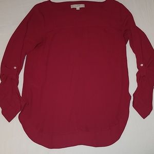 Loft Red Tunic